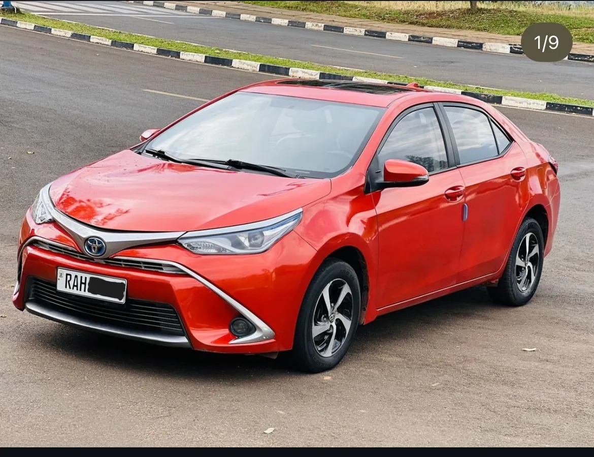 Toyota Corolla available for hire in Kigali