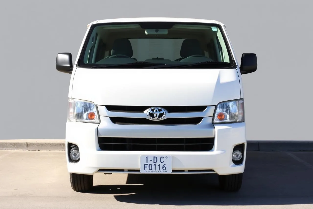 Toyota Hiace Van available for hire in Kigali