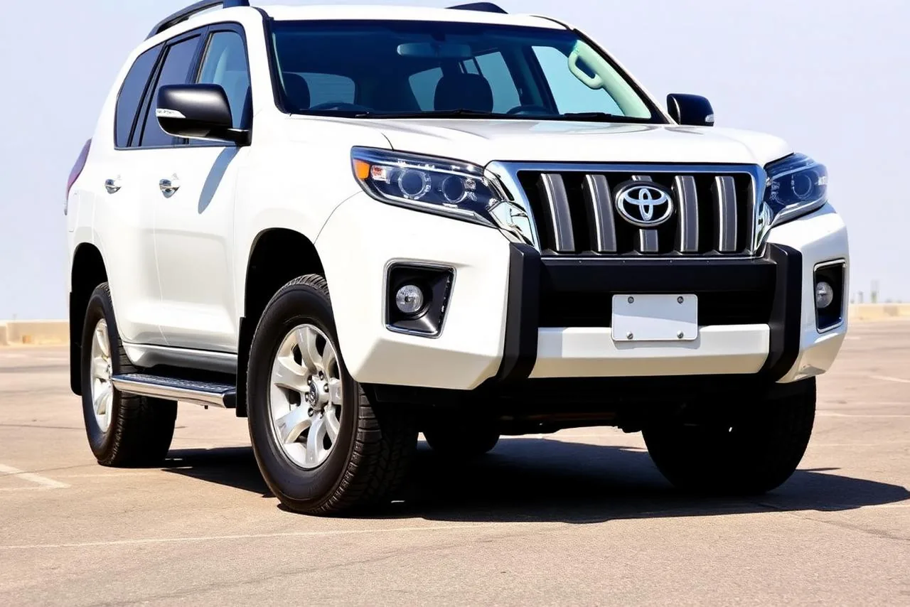 Toyota Land Cruiser Prado available for hire in Kigali